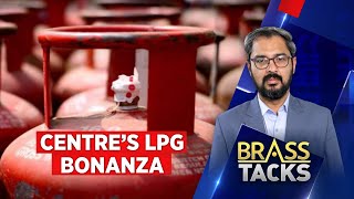 LPG Price News Politics Over LPG Cylinders Reduced Price  BJP  Congress  Ujjwala Yojana News18 [upl. by Suolekcin]