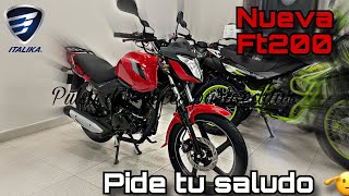 Nueva Ft200 2024  Pide tu saludo 🫡 [upl. by Alaham]