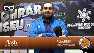 FLASH INTERVIEW  RUI ALMEIDA [upl. by Ennalorac]