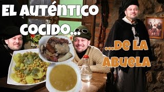 RECETAS DE COCINA FÁCILES EL AUTÉNTICO COCIDO MADRILEÑO DE GARBANZOS [upl. by Hairas]