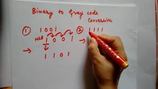 Binary to gray code conversion  very very easy [upl. by Maise120]