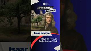 Isaac Newton Reveals He Was Bullied as a Child Time Traveler News history news newton [upl. by Atinal]