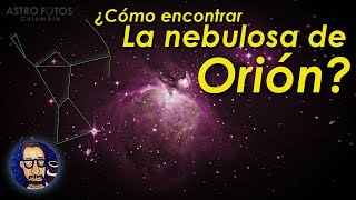 ¿Cómo encontrar la nebulosa de Orión  M42 [upl. by Amocat684]