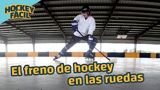 Cómo frenar en patines en línea  Hockey Para Principiantes Pt 6 [upl. by Kristof]