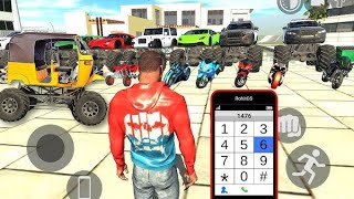 indian bike😷 driving 3d new update new man all car 🤧cheat code simulator game play [upl. by Geibel195]