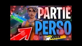 LIVE PP PARTIE PERSO SUR FORTNITE FR  DÉFILÉ DE MODE  CONCOURS PASS DE COMBAT [upl. by Naggem]