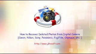 camera photo recovery recover deleted photos from digital camera of canon nikon sony etc [upl. by Rattan]