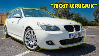 quotÁltalában tolom nekiquot 😎 BMW 535D FL Touring 🚗 373 HP [upl. by Sileray]