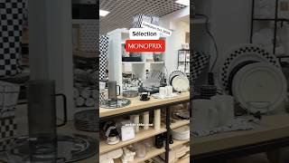 SÉLECTION MONOPRIX ✨design homedecor homedesign decoration home monoprix chrome selection [upl. by Aicsila]