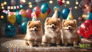 Happy Birthday Song🥳 Happy Birthday Song for Dog 2024🥳 Puppy Birthday Song 2024Dog Birthday [upl. by Orrin154]