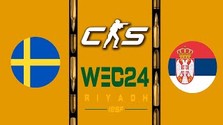 Sweden vs Serbia  3fd Place  IESF World Esports Championship 2024 [upl. by Egarton400]