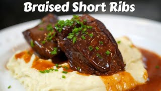 This is My Favorite Meal of All Time  Tender amp Delicious Braised Beef Short Ribs [upl. by Tamis]