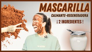 MASCARILLA FACIAL REGENERADORA CALMANTE 😮 algarroba [upl. by Courtney]