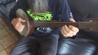 Clawhammer on fretless tackhead banjo [upl. by Wynne]