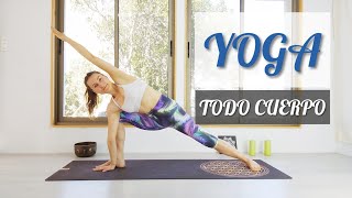 Yoga para Todo cuerpo NIVEL INTERMEDIOAVANZADO en 40 min en casa feliz  MalovaElena [upl. by Joacimah517]