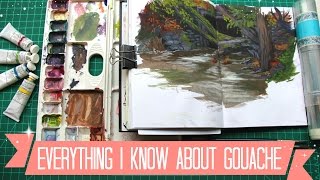 Everything I know about Gouache [upl. by Denny]