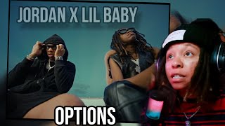 Hes On A Roll🔥LoftyLiyah Reacts To Jordan Adetunji  Options feat Lil Baby [upl. by Asoj]