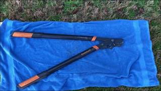 Replacing the blade on my favorite Fiskars Fiskars Power Gear 2 Lopper [upl. by Clance]