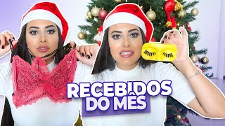 TO BLOGUEIRINHA MUITO FAMOSA MEU POVO  RECEBIDOS DE NATAL 🎅🏻 [upl. by Neidhardt]