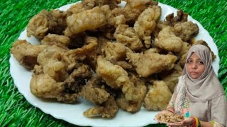 कुरकुरी चुनचुनी  Bakra Eid Special Recipe Chunchuni  Namkeen Gosht  Mutton Fat Fry  RKR [upl. by Kaine885]