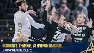 HIGHLIGHTS  THW Kiel vs Elverum Handball  Round 2  EHF Champions League 202122 [upl. by Hose803]