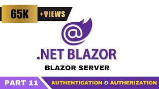 Blazor Server Custom Authentication Blazor Tutorial C  Part 11 [upl. by Wandy37]