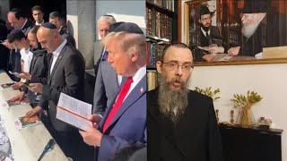 1158 Te is szabadulj  Oberlander Báruch túszok Ros hásáná József Trump a Rebbe sírjánál [upl. by Anilah]