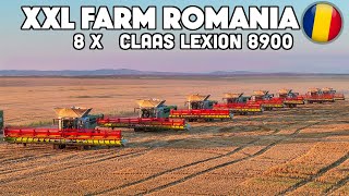 🇷🇴 Ce fermier en ROUMANIE achète 8 CLAAS 8900 sur sa ferme de 13 600ha  24H EN IMMERSION [upl. by Valerie]