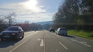 a drive from Oberursel to Eschborn over Kronberg through Taunus Roads PLEASE LIKE amp SUBSCRIBE [upl. by Croom]