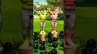 GTA 5 saving hulk youtubeshorts trendingshorts gta [upl. by Aklog]