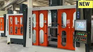 HONMAKSAN  CNC Vertical Honing Machine HM500 SODX2C Brunidora MaquinasLevigatriciRectificadoras [upl. by Wendie21]