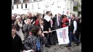 Clameur à Bourges Francois Hollande President 06 Mai 2012 Place De La Nation [upl. by Haim]