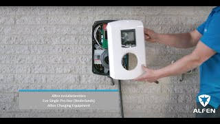 Alfen installatievideo Eve Single Proline Nederlands  Alfen Charging Equipment [upl. by Snell695]