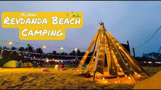 Alibaug Revdanda Beach Camping  2021  Maharashtra alibag beach camping alibaugbeach [upl. by Loise]