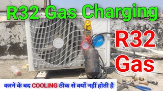 r32 Gas Charging how to fillup r32 Gas r32 Gas Charging kaise karte hai r32gascharging R32gas [upl. by Kilan449]