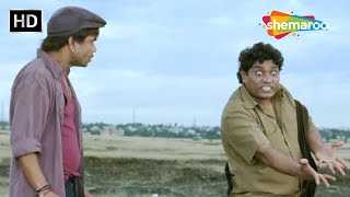 मैकेनिक जॉनी लीवर का रोड रोलर सीन  गिरगर्दन घाट  Khatta Meetha  Johnny Lever Rajpal Yadav  HD [upl. by Retloc]