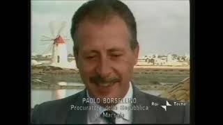 PAOLO BORSELLINO  RIFLESSIONI SU MAXIPROCESSO E FENOMENO MAFIOSO [upl. by Babb]