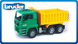 Bruder Toys MAN TGA Dump Truck 02765 [upl. by Enoob]