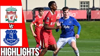 Liverpool vs Everton  All Goals amp Highlights  U21 Premier League 2  261024 [upl. by Kinsley]