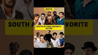 South Indian Actors’ Favorite Bollywood Stars  Who Do They Admire the Most [upl. by Idnas447]