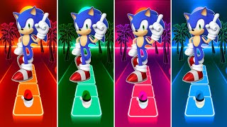 Sonic Tails 🔴 Sonic Robo 🔴 Sonic The Hedgehog 🔴 Sonic Name Tiles Hop Edm Rush Gameplay [upl. by Dlanod736]