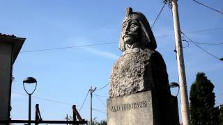 Vlad Dracula Statue at Targoviste [upl. by Rola]