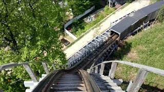 Ravine Flyer II Front Seat POV 2014 FULL HD Waldameer Park [upl. by Lleuqram]