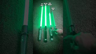 Which Green Lightsaber Would You Choose starwars [upl. by Ttessil]