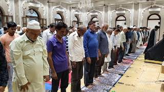 AZAN NAMAZ E MAGRIB ISHA KHOJA SHIA ISHNA ASHARI JAMA MASJID Mumbai INDIA 6 19 [upl. by Airlia634]