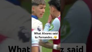 What Edson Alvarez said to Enzo Fernandez…😵 shorts chelsea [upl. by Nylesoy]