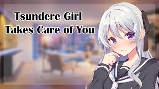 Tsundere Girl Takes Care of You  Audio Roleplay【F4A】 [upl. by Eillat973]