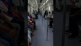 metro rail inside metrorail [upl. by Naginnarb]