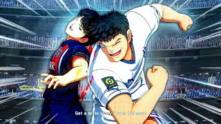 Marseille Fights PSG  【Captain Tsubasa】 [upl. by Abran]