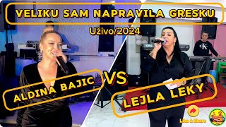 Aldina Bajić i Lejla Leky otpjevale popularnu pjesmu  Veliku sam napravila grešku Uživo2024 [upl. by Anaibaf67]